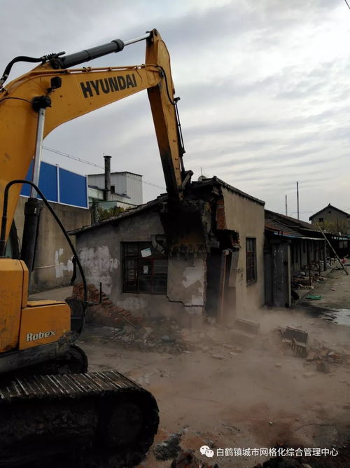 白鶴鎮開展沈聯村通達香燭店違建專項整治